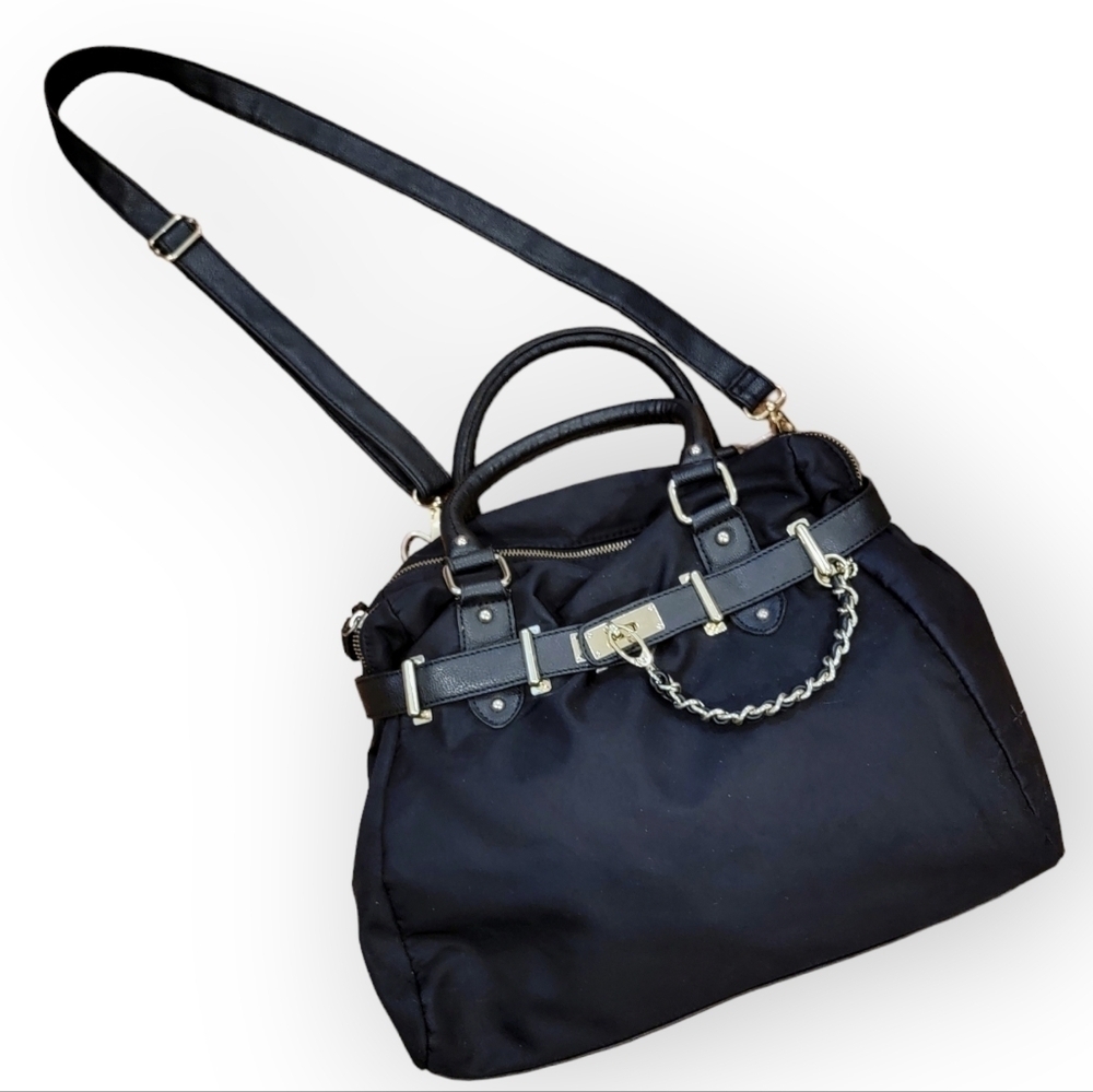 Steve Madden Neptune Satchel Shoulder Bag Hand Bag Purse Versatile